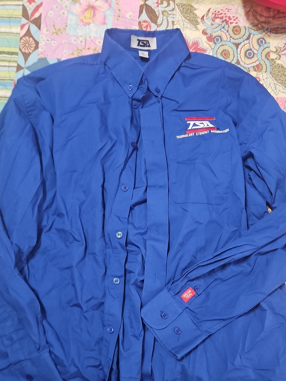 TSA Size XL Button Down Shirt